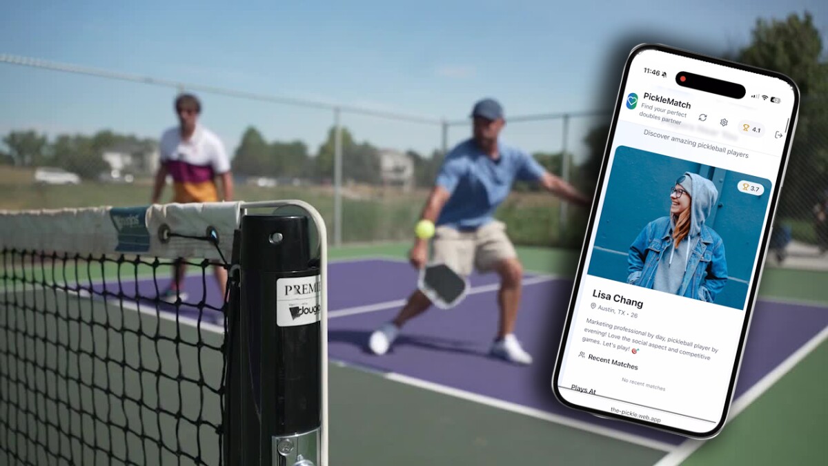 PickleMatch Rolls Out Niche Dating App for Pickleball Enthusiasts