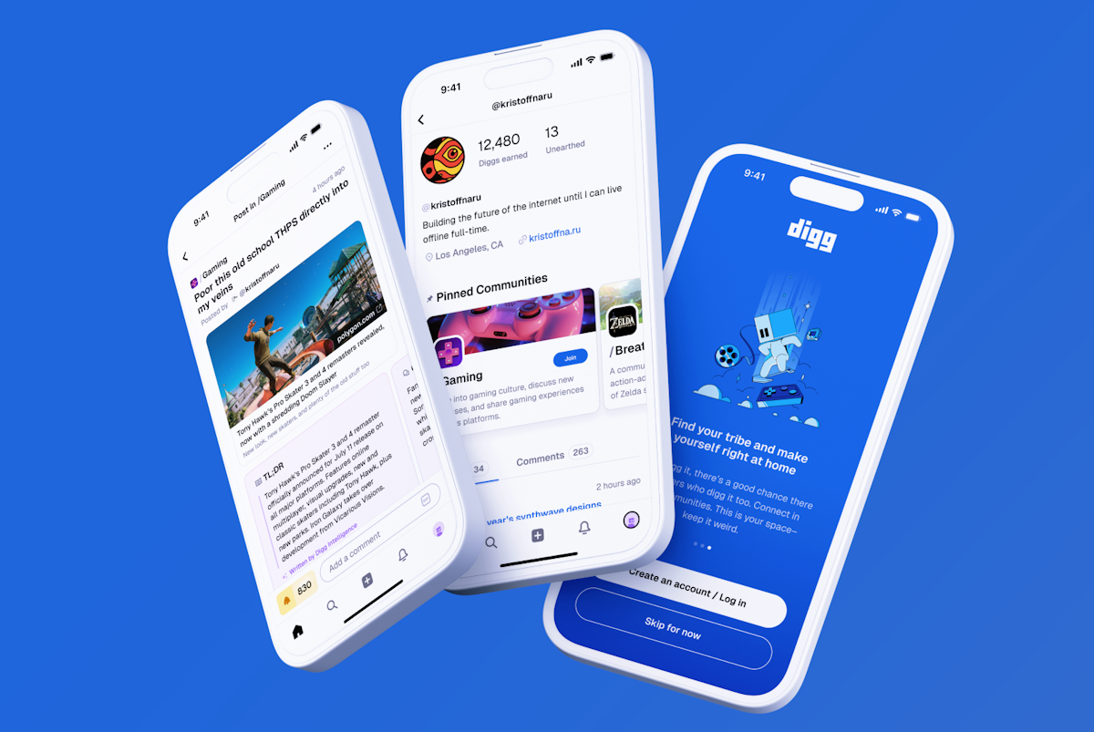 Digg Reboots As Human-Centric Social Media in the Age of AI