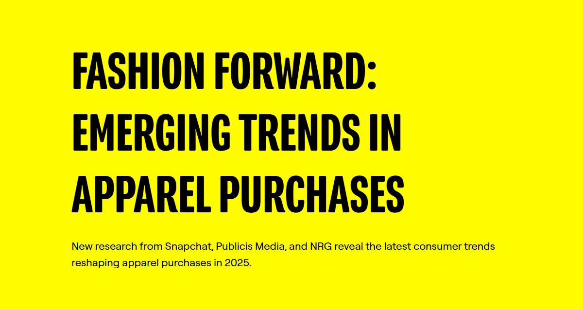 Snapchat Publishes New AR and AI eCommerce Trends Report