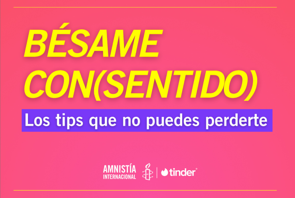 Tinder Spain & Amnesty International Partner for Consent Guide